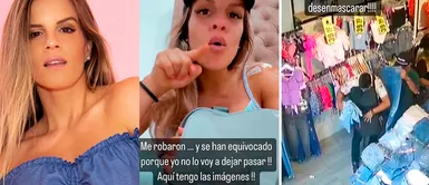 Alejandra Baigorria amenazó a sujeto que robó tienda Alejandra Baigorria lanza amenaza contra sujeto que robó su tienda de Gamarra: "Te voy a atrapar, te lo juro"