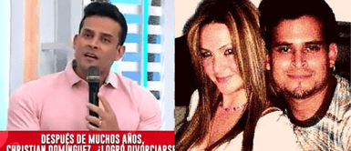 Christian Domínguez revela por qué no puede divorciarse aún Christian Domínguez revela por qué no puede divorciarse aún de Tania Ríos