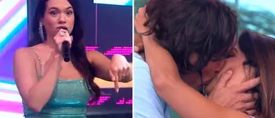 Gino Assereto se besa con Nadia EN VIVO. Gino Assereto se besa con Nadia EN VIVO.