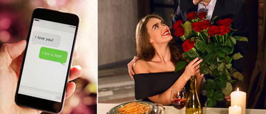 Las parejas podrán dedicarse los mensajes de texto más románticos en San Valentín. San Valentín: 17 mensajes de texto para sacarle una sonrisa a esa persona especial