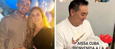 Jorge Cuba posa feliz con su nieta, fruto de la relación entre Rodrigo Cuba y Ale Venturo. Jorge Cuba posa feliz con su nieta, fruto de la relación entre Rodrigo Cuba y Ale Venturo.