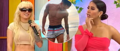 Melissa Paredes cuadra a Leslie Shaw por criticar a Anthony Aranda de patas flacas Melissa Paredes se pica con Leslie Shaw por comentario de Anthony: "¿Qué te pasa?"