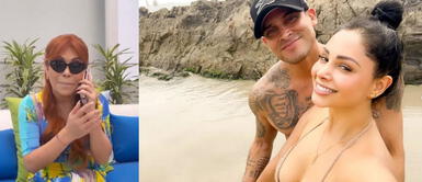 Conductora de TV habló sobre Pamela Franco y Christian Domínguez. Magaly Medina envía contundente advertencia a Pamela Franco sobre divorcio de Christian Domínguez: “Un papel si te cambia”