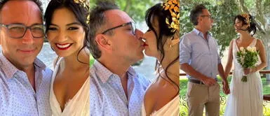 Conductor de TV se casó por tercera vez y ahora es con su novia que conoció en Tinder. Carlos Galdós contrajo matrimonio con su novia de Tinder: “Siempre creeré en el amor”