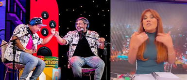 Urraca habló sobre 'Hablando Huevadas'. Magaly Medina revela que Jorge Luna y Ricardo Mendoza han hecho una fortuna con ‘Hablando Huevadas’