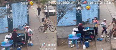 La escena se volvió viral en las redes sociales. Mujer se enfurece y encara a vendedora ambulante: "¡No le envíes 'pack' a mi marido!"