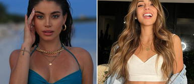 Luciana Fuster y Flavia Laos Luciana Fuster se inspira en Flavia Laos llevando sensacional look gobernado por el látex