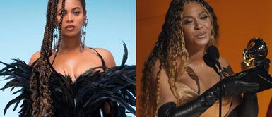 Beyonce look Premios Grammy Beyoncé hace historia en los Premios Grammy 2023 con magnético vestido metalizado