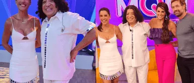 Rebeca Escribens y Gabriel Soto son los padrinos de 'Mande Quien Mande' María Pía Copello y Carlota: Gabriel Soto y Rebeca Escribens fueron los padrinos de ‘Mande Quien Mande’