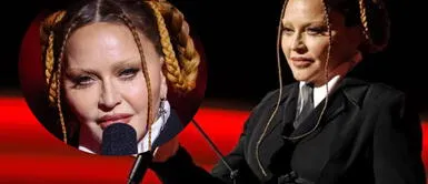 Madonna luce irreconocible por las cirugías en los Latin Grammy 2023 Madonna luce irreconocible en los Latin Grammy 2023