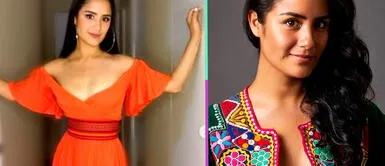 Mayella Lloclla protesta en la alfombra roja con un insólito look patrio y deja profundo mensaje Mayella Lloclla impacta en la alfombra roja con un insólito look que eleva el orgullo patrio