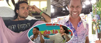 Gino Assereto acaricia la oreja de Edson Dávila EN VIVO y conductores reaccionan: "No se toquen, por favor" Gino Assereto acaricia la oreja de Edson Dávila EN VIVO y conductores reaccionan: "No se toquen, por favor"