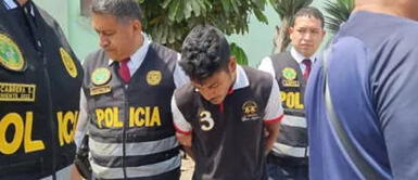 El implicado fue trasladado hacia la División de Homicidios de la Drincri. San Miguel: capturan a implicado de asesinato a seis personas