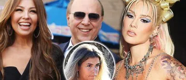 Leslie Shaw niega tener relación con Tommy Mottola y rechaza ser Clara Chía peruana Leslie Shaw niega relación con Tommy Mottola y rechaza ser la 'Clara Chía peruana'