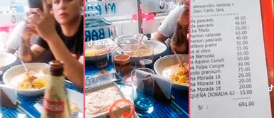 Comen en cevichería Mi Barrunto y casi se desmayan al ver la cuenta: “Chicha morada S/ 20 el litro” Comen en cevichería Mi Barrunto y casi se desmayan al ver la cuenta: “Chicha morada S/ 20 el litro”