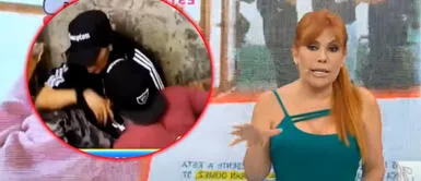 Magaly Medina molesta con Angie Jibaja por acudir a fumadero de Chorrillos| Magaly Medina molesta con Angie Jibaja por acudir a fumadero de Chorrillos|