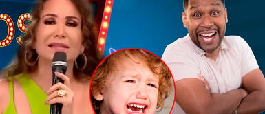 Edson 'Giselo' al escuchar a Janet Barboza indicar que fue animadora infantil: "¡Asustabas a los niños?" Edson 'Giselo' al escuchar a Janet Barboza decir que fue animadora infantil: "¿Espantaba a los niños?"