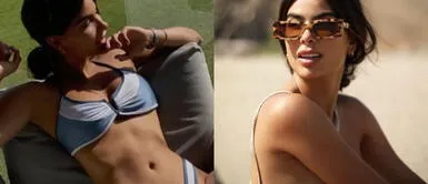 Ivana Yturbe con vestido de red playa Ivana Yturbe vuelve por todo lo alto con magistral bikini y vestido que encapsula su figura