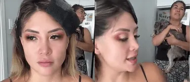 Claudia Serpa se pelea con su hermana en vivo Hermanas Serpa se pelean durante transmisión en TikTok: “Yo agarro algo y te lo tiro en la cabeza”
