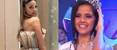Luciana Fuster y Miss Teen Luciana Fuster y el glamuroso vestido con el que se coronó en Brasil con tan solo 15 años