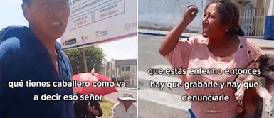 Mujer enfrenta a sujeto que afirma se necesita vandalismo y muerte en marchas de Tacna Mujer enfrenta a sujeto que afirma se necesita vandalismo y muerte en marchas de Tacna: "Estás enfermo"