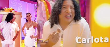 Conductor de TV fue claro en señalar que 'no le importa las críticas'. ‘La Carlota’ se baña en aceite y envía contundente mensaje a sus detractores: “Digan lo que digan hoy no hacemos caso”