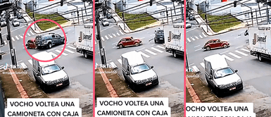 'Vocho' topa a camioneta y 4x4 se voltea: "Es que son carros de la Segunda Guerra Mundial" 'Vocho' topa a camioneta y 4x4 se voltea: "Es que son carros de la Segunda Guerra Mundial"