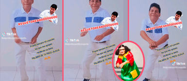 Internautas 'descubren' que Pedro Castillo estaría bailando al estilo de la Chilindrina Huachana Internautas 'descubren' que Pedro Castillo estaría bailando al estilo de la Chilindrina Huachana