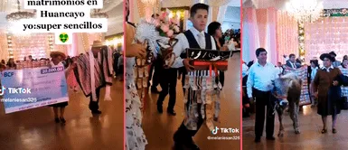 Invitados sorprenden con ostentosos regalos en boda en Huancayo Invitados sorprenden con ostentosos regalos en boda en Huancayo: "20 mil soles, electrodomésticos y ganado"