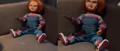 El joven se mostró muy preocupado por la situación. ¡Terrorífico! Joven revela que su muñeco Chucky se movió solo y usuarios se sorprenden