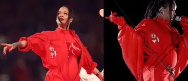 ¿Rihanna embarazada? ¿Rihanna está embarazada? Cantante sorprende en su show de medio tiempo del Super Bowl