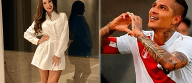 Ana Paula Consorte alienta a Paolo Guerrero junto a su hija con look que camufla su embarazo Ana Paula Consorte alienta a Paolo Guerrero junto a su hija con look que camufla su embarazo