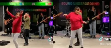 La señora se lució con su baile en la estación del tren de Italia. Peruana saca a relucir sus mejores pasos al bailar "Mujer hilandera" en una estación del tren en Italia