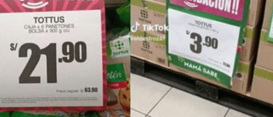 Los clientes aprovecharon la oferta de los panetones. Reconocido supermercado remata panetones a S/3.90 y clientes aprovechan la oferta