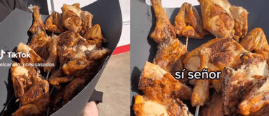 Los usuarios aplaudieron la creatividad del restaurante. Restaurante ofrece ramo de pollito asado para el Día del Amor y usuarios reaccionan: "Adiós a las flores"