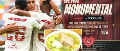 Universitario de Deportes ofrece 'Cena Monumental' por San Valentín ¿Caldo de gallina por San Valentín en la cena de Universitario?: ATV dio detalles en su reportaje
