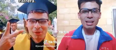 El joven consideró que fue "injusta" la decisión de la universidad. Confiesa que se graduó de la universidad "copiando en los exámenes" y le anulan el título: "Por chistoso"