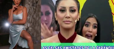 Conductora de 'Préndete' habló sobre los enemigos que tiene. Karla Tarazona es delatada en pleno programa EN VIVO por su enemistad con Adriana Quevedo: “Cállate”