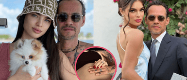 Nadia Ferreira y Marc Anthony tendrán un hijo Marc Anthony y Nadia Ferreira confirman con tierna foto que están esperando un hijo: “El mejor regalo de San Valentín”