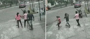 Hombre golpea a su vecina por colocar una tranquera en el pasaje de su vivienda en San Juan de Miraflores Hombre golpea a su vecina por colocar una tranquera en el pasaje de su vivienda en San Juan de Miraflores