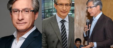 Periodista fue premiado por su trayectoria profesional. Federico Salazar recibe estrella en paseo de la fama de América TV por sus más de 30 años de trayectoria