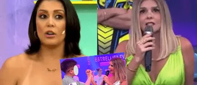Karla Tarazona criticó actuar de Johanna San Miguel. Karla Tarazona sobre cómo Johanna San Miguel jalonea a niño: “Si a mi hijo le hacen eso me transformo”