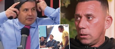 Gonzalo Núñez tuvo un intercambio de palabras con Miguel Rebosio Gonzalo Núñez contó por qué Miguel Rebosio lo amenazó para pegarle: "Tú estás bien h***"