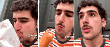 Español prueba churro peruano por primera vez y queda en shock Español prueba churro peruano por primera vez y queda en shock: "Madre mía, ¿qué es esto?