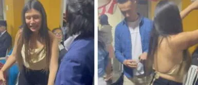 El video es viral en TikTok. El video es viral en TikTok.