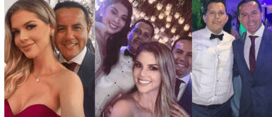 Brunella y Richard en boda de José Luna Morales Brunella Horna y Richard Acuña en lujosa boda del excongresista José Luna Morales: "Felicidades, mi hermano"