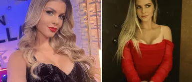 Brunella Horna causa furor con un exquisito vestido de crochet elaborado con flecos Brunella Horna causa sensación con un idílico vestido artesanal decorado con flecos