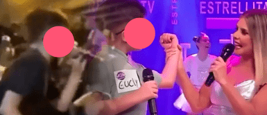 Niño responde a Johanna San Miguel tras ser jaloneado EN VIVO: “Yo la pateaba, pero fui inteligente y la fregué con la mirada” Niño responde a Johanna San Miguel tras ser jaloneado EN VIVO: “Yo la pateaba, pero fui inteligente y la fregué con la mirada”