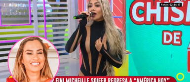 Michelle Soifer reapareció en América Hoy después de decir que "no iría jamás" por críticas de Ethel Pozo. Ethel Pozo y Michelle Soifer tienen fuerte discusión en vivo: “tienes que tener correa”
