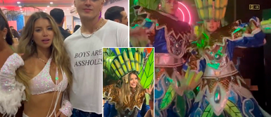Flavia Laos pensó que desfilaría como "garota" en Carnaval de Río, pero termina disfrazada como muñeco de bambú Flavia Laos pensó que desfilaría como "garota" en Carnaval de Río, pero termina disfrazada como muñeco de bambú